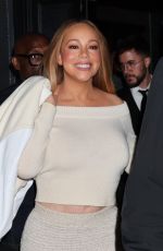 MARIAH CAREY Out for Dinner at Craig