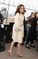 MARISKA HARGITAY Arrives at Empire State Building in New York 04/05/2024