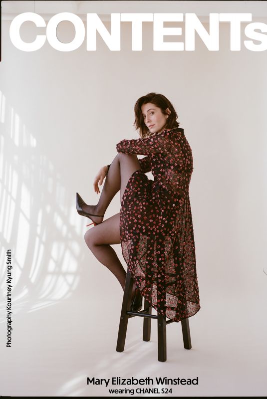 MARY ELIZABETH WINSTEAD for ContentMode Magazine, April 2024