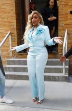 MATY J. BLIGE Leaves Tamron Hall in New York 04/25/2024