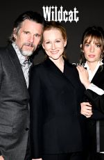MAYA HAWKE at Wildcat Premiere in New York 04/11/2024