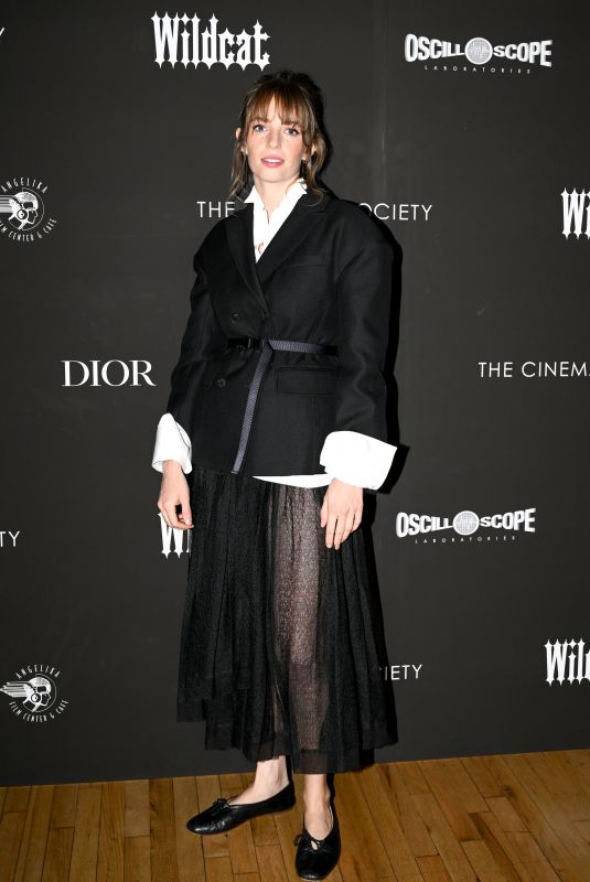 MAYA HAWKE at Wildcat Premiere in New York 04/11/2024
