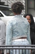 MEGAN THEE STALLION Arrives at Lakers Game at the Crypto.com Arena in Los Angeles 04/25/2024