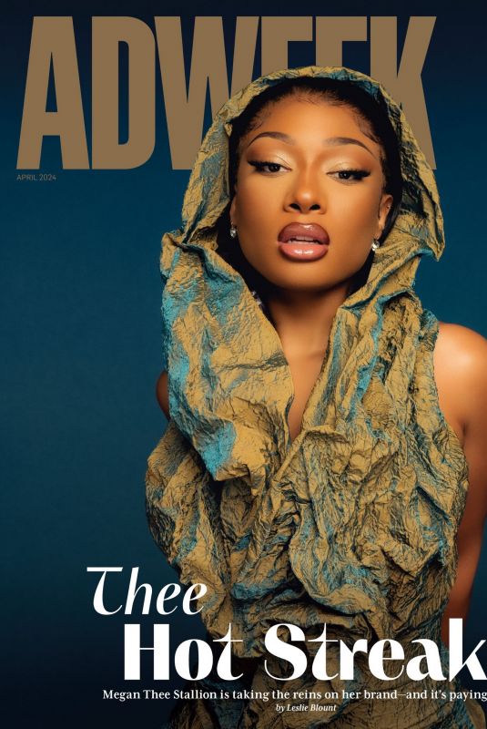MEGAN THEE STALLION in Adweek Magazine, April 2024