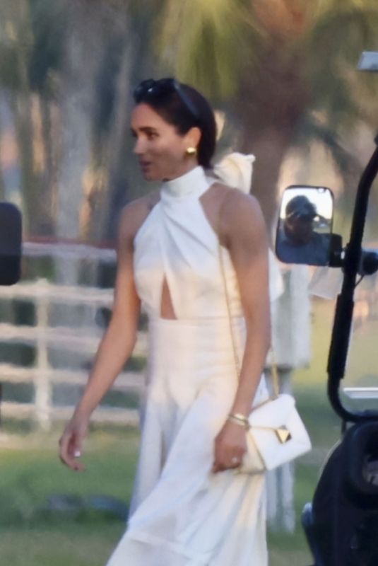 MEGHAN MARKLE at Royal Salute Polo Challenge in Miami 04/12/2024