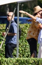 MEGHAN MARKLE Visits Prince Harry as He Films His New Netflix Show in Palm Beach 04/13/2024