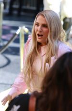 MEGHAN TRAINOR Arrives at 2024 iHeartRadio Music Awards in Hollywood 04/01/2024