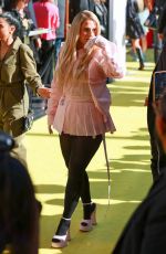 MEGHAN TRAINOR Arrives at 2024 iHeartRadio Music Awards in Hollywood 04/01/2024