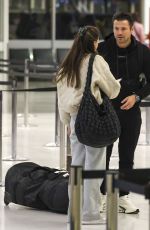 MICHELLE KEEGAN Checking in for a Flight at Sydney