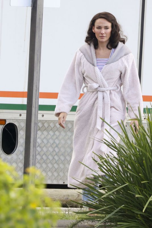 MICHELLE KEEGAN Filming Scenes with Warren Brown and FAYE MARSAY in Australia 04/08/2024