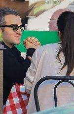 MICHELLE SALAS Out for Lunch with Friends Mulberry Street Pizzeria in Beverly Hills 04/23/2024
