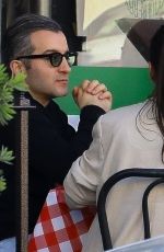 MICHELLE SALAS Out for Lunch with Friends Mulberry Street Pizzeria in Beverly Hills 04/23/2024