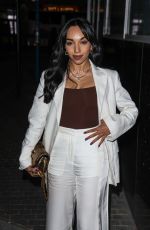 MICHELLE TSIAKKAS Arrives at Graziano Di Prima’s Believe: My Life On Stage Dance Show Performance in London 03/30/2024