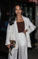 MICHELLE TSIAKKAS Arrives at Graziano Di Prima’s Believe: My Life On Stage Dance Show Performance in London 03/30/2024