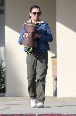 MILA KUNIS Out and About in Los Angeles 04/06/2024