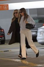MILEY and TISH CYRUS Heading to a Business Meeting 04/25/2024