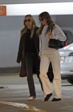 MILEY and TISH CYRUS Heading to a Business Meeting 04/25/2024