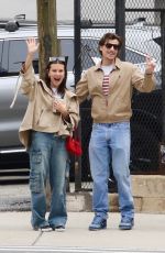 MILLIE BOBBY BROWN and Jake Bongiovi Out in New York 04/22/2024