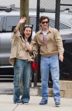 MILLIE BOBBY BROWN and Jake Bongiovi Out in New York 04/22/2024