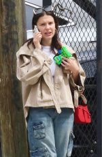 MILLIE BOBBY BROWN Out and About in New York 04/19/2024