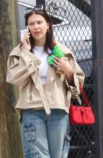 MILLIE BOBBY BROWN Out and About in New York 04/19/2024