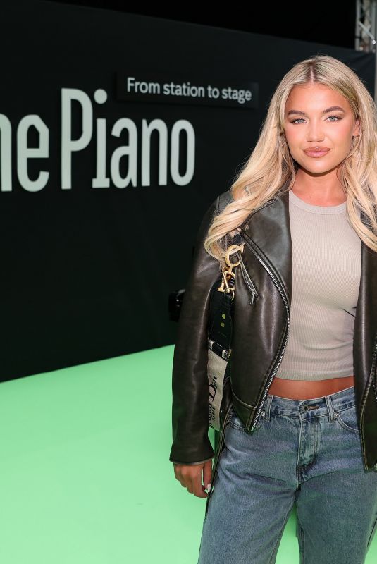 MOLLY SMITH at Piano Launch Event in Manchester 04/20/2024
