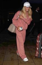 MOLLY SMITH Lands Back at Manchester Airport 04/16/2024