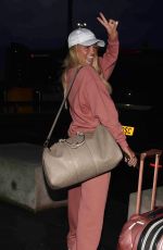 MOLLY SMITH Lands Back at Manchester Airport 04/16/2024