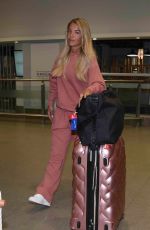 MOLLY SMITH Lands Back at Manchester Airport 04/16/2024