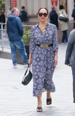 MYLEENE KLASS Arrives at Smooth Radio in London 04/20/2024