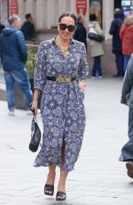 MYLEENE KLASS Arrives at Smooth Radio in London 04/20/2024