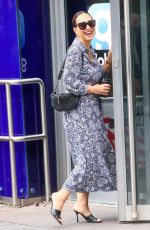 MYLEENE KLASS Arrives at Smooth Radio in London 04/20/2024