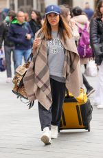 MYLEENE KLASS Arrives at Smooth Radio in London 04/27/2024