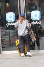 MYLEENE KLASS Arrives at Smooth Radio in London 04/27/2024