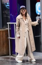 MYLEENE KLASS Leaves Smooth Radio in London 04/03/2024