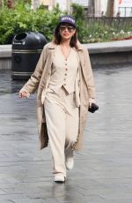 MYLEENE KLASS Leaves Smooth Radio in London 04/03/2024