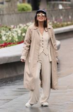 MYLEENE KLASS Leaves Smooth Radio in London 04/03/2024