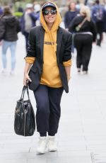 MYLEENE KLASS Leaves Smooth Radio in London 04/05/2024