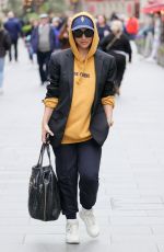 MYLEENE KLASS Leaves Smooth Radio in London 04/05/2024