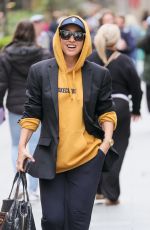 MYLEENE KLASS Leaves Smooth Radio in London 04/05/2024