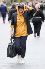MYLEENE KLASS Leaves Smooth Radio in London 04/05/2024