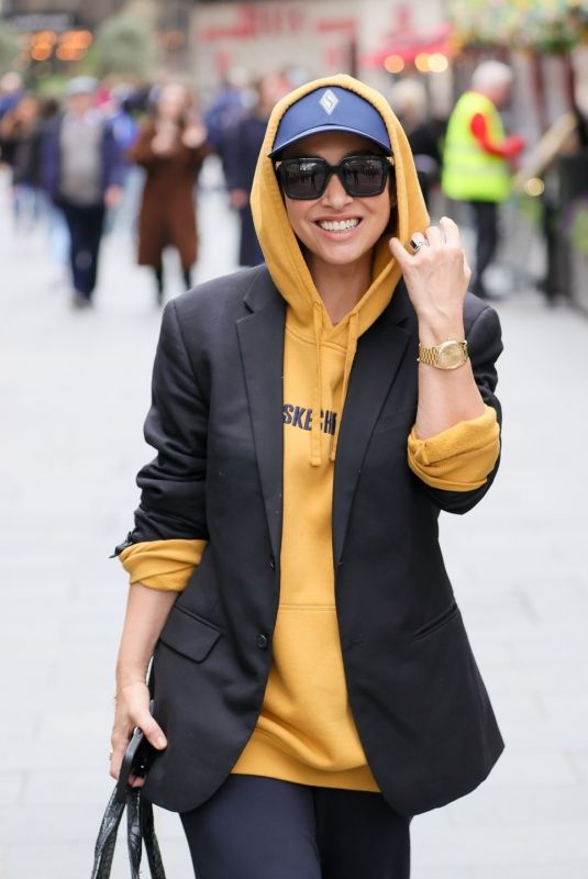 MYLEENE KLASS Leaves Smooth Radio in London 04/05/2024