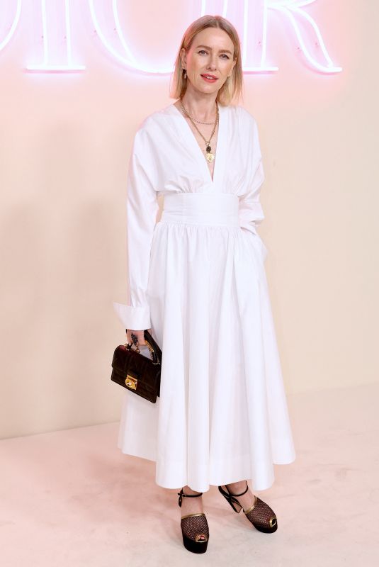 NAOMI WATTS at Dior Fashion Show at Brooklyn Museum in New York 04/15/2024