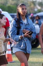 NATALIA BRYANT Out with Friends at Coachella 04/13/2024