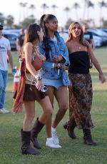 NATALIA BRYANT Out with Friends at Coachella 04/13/2024
