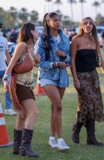 NATALIA BRYANT Out with Friends at Coachella 04/13/2024