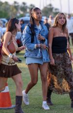 NATALIA BRYANT Out with Friends at Coachella 04/13/2024