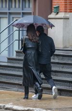 NATALIE KUCKENBURG and Paul Wesley Out in New York 04/18/2024