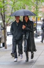 NATALIE KUCKENBURG and Paul Wesley Out in New York 04/18/2024