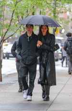 NATALIE KUCKENBURG and Paul Wesley Out in New York 04/18/2024